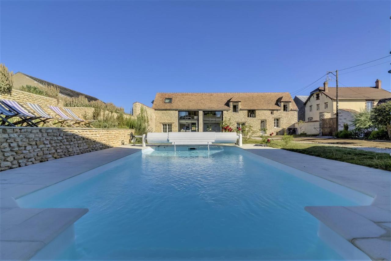 Incroyable Villa A Amponville Avec Piscine Privee. Εξωτερικό φωτογραφία